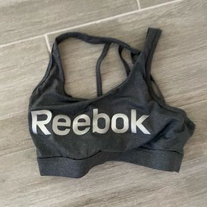 Reebok Sports Bra Gray Small